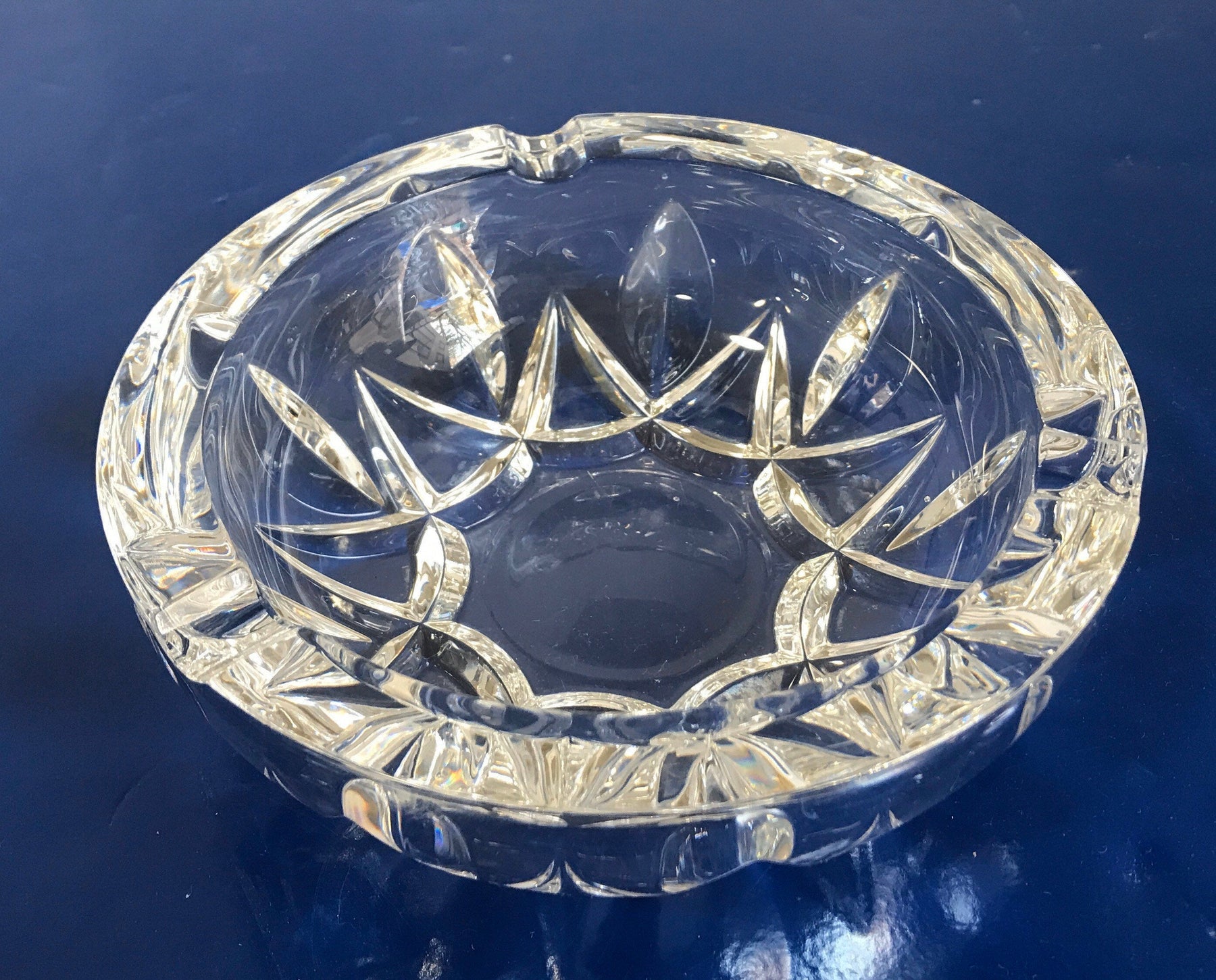 Vintage Crystal Ashtray