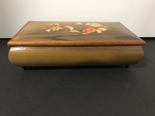 Sorrento Italian Inlaid Music Box Vintage Sankyo