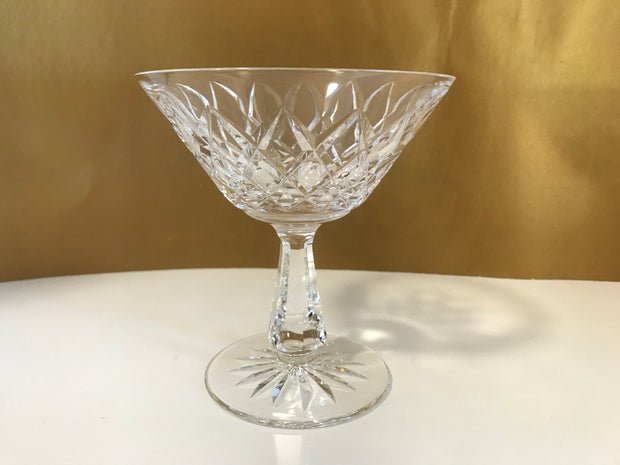 VINTAGE Waterford Kinsale Stemware Champagne Glasses Vintage  Crystal Brilliance Sold Separately AS IS