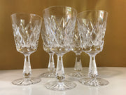 Waterford “KINSALE” Stemware Wine Claret Glasses Vintage  Crystal Brilliance Each being sold Separately