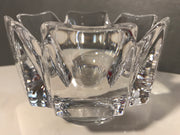 Vintage Orrefors “Corona” Crystal Small Brilliance Made in Sweden Artist Signed 4 1/4 x 3 1/8”Like New