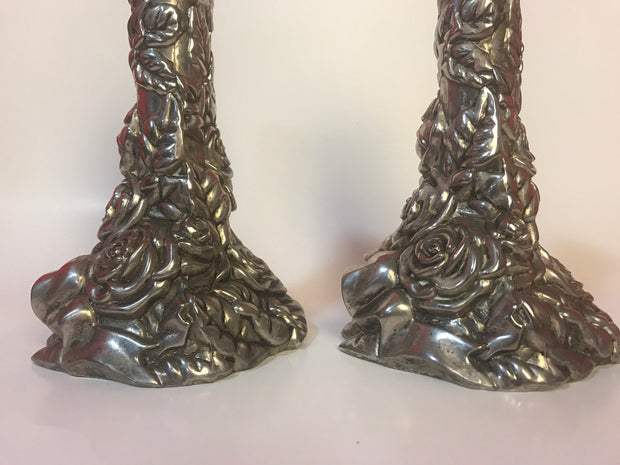 Roses Heavy Metal CandleSticks